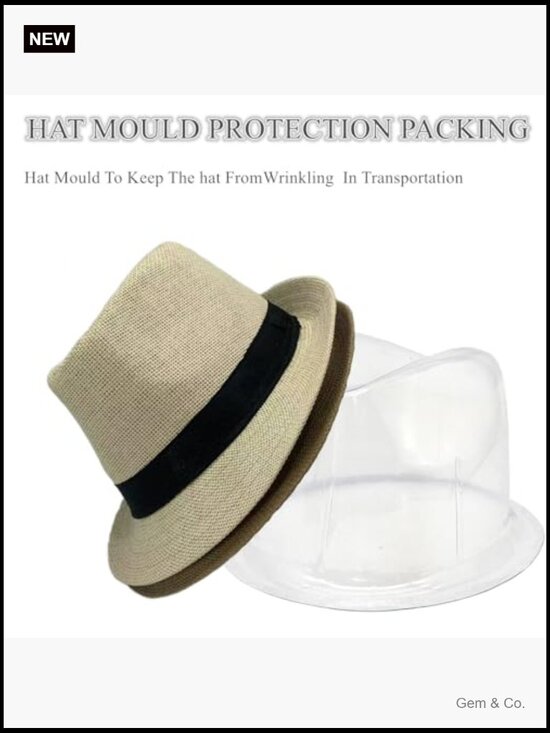 2 Pack Straw Fedora Hats Unisex Short Brim Summer Beach Sun Hat Trilby Panama main image 5